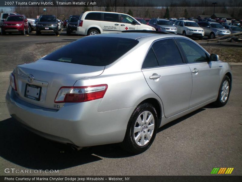 Titanium Metallic / Ash 2007 Toyota Camry Hybrid