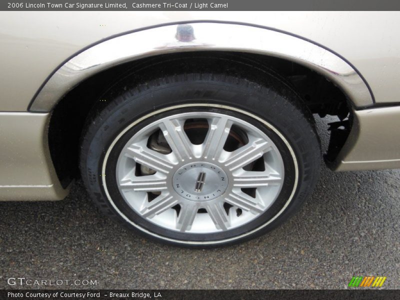 Cashmere Tri-Coat / Light Camel 2006 Lincoln Town Car Signature Limited