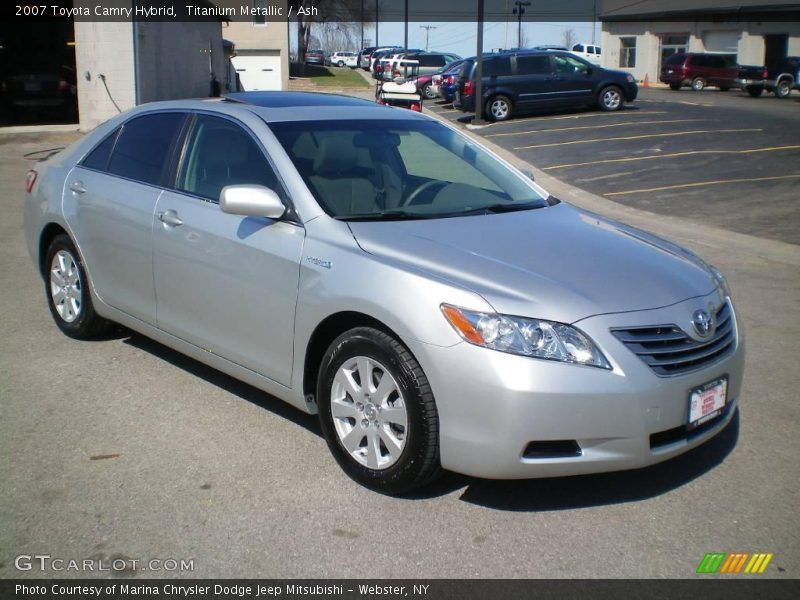 Titanium Metallic / Ash 2007 Toyota Camry Hybrid