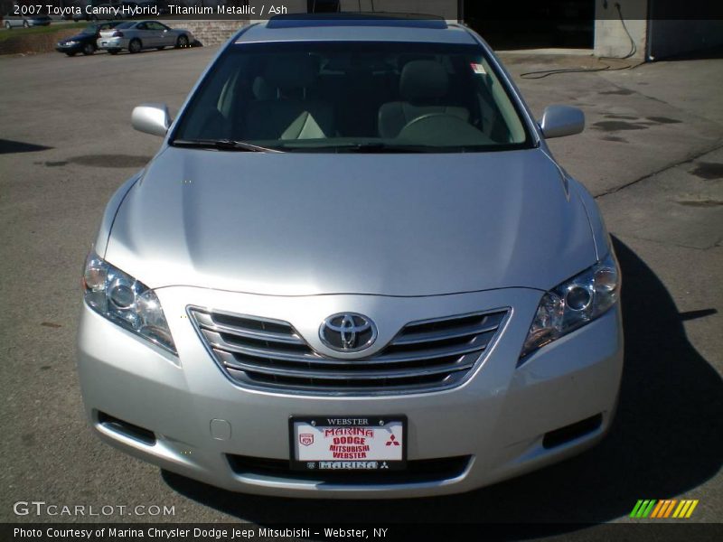 Titanium Metallic / Ash 2007 Toyota Camry Hybrid