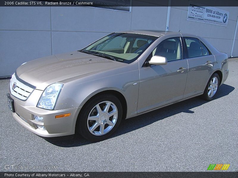 Radiant Bronze / Cashmere 2006 Cadillac STS V6
