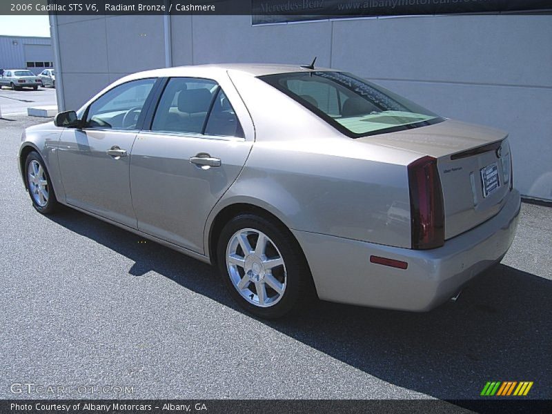 Radiant Bronze / Cashmere 2006 Cadillac STS V6