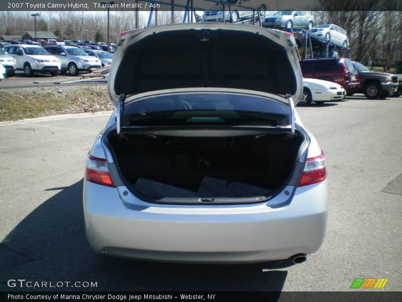 Titanium Metallic / Ash 2007 Toyota Camry Hybrid