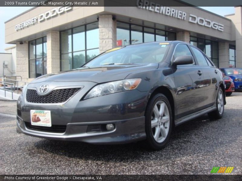 Magnetic Gray Metallic / Ash 2009 Toyota Camry SE