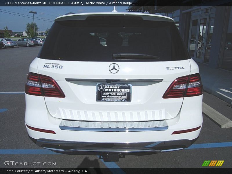 Arctic White / Almond Beige 2012 Mercedes-Benz ML 350 BlueTEC 4Matic