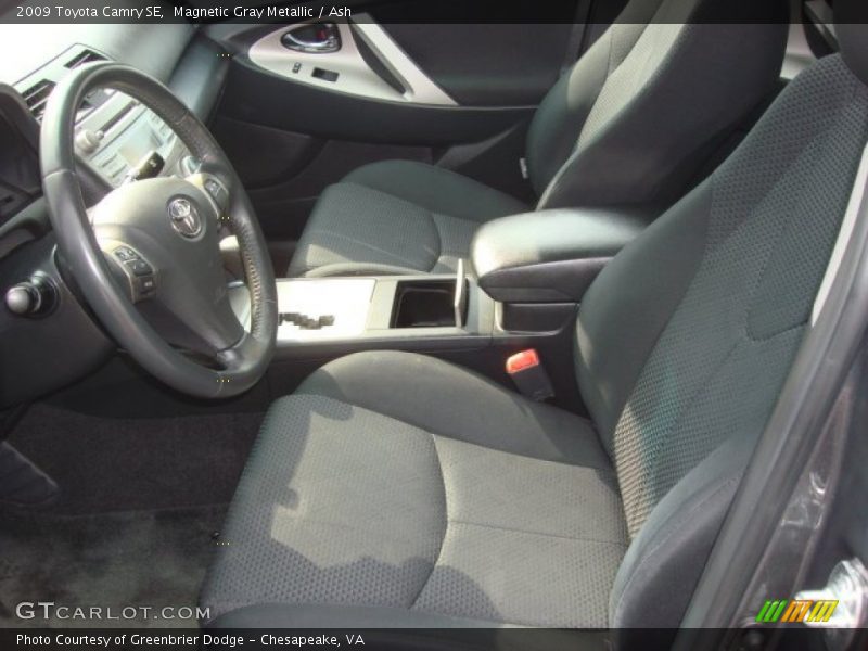 Magnetic Gray Metallic / Ash 2009 Toyota Camry SE