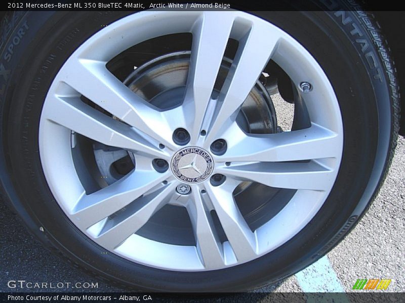 Arctic White / Almond Beige 2012 Mercedes-Benz ML 350 BlueTEC 4Matic