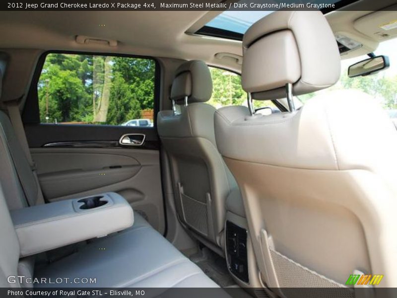 Maximum Steel Metallic / Dark Graystone/Medium Graystone 2012 Jeep Grand Cherokee Laredo X Package 4x4