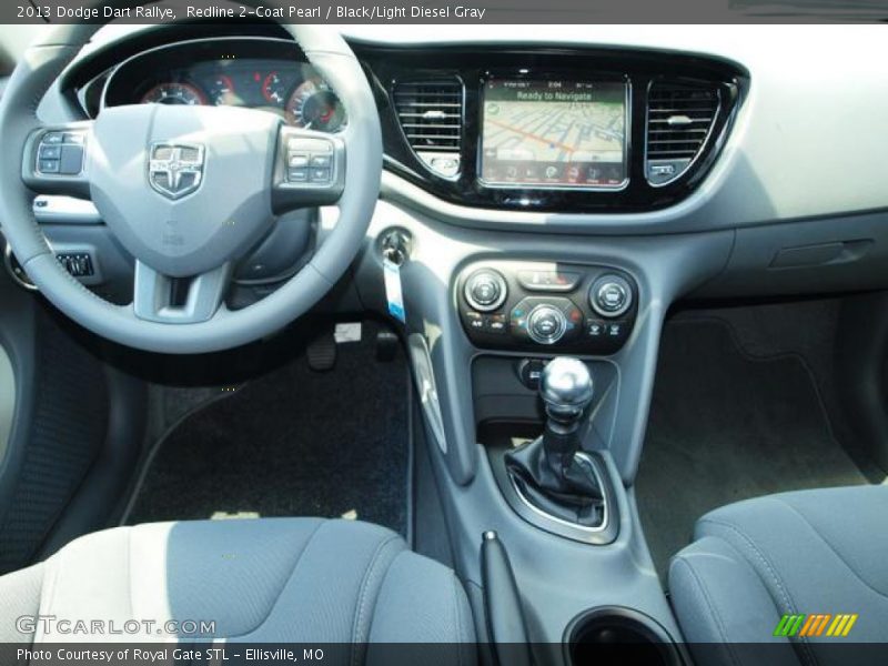 Dashboard of 2013 Dart Rallye