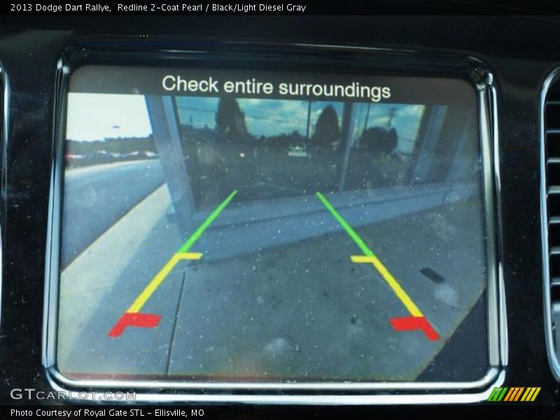 Redline 2-Coat Pearl / Black/Light Diesel Gray 2013 Dodge Dart Rallye