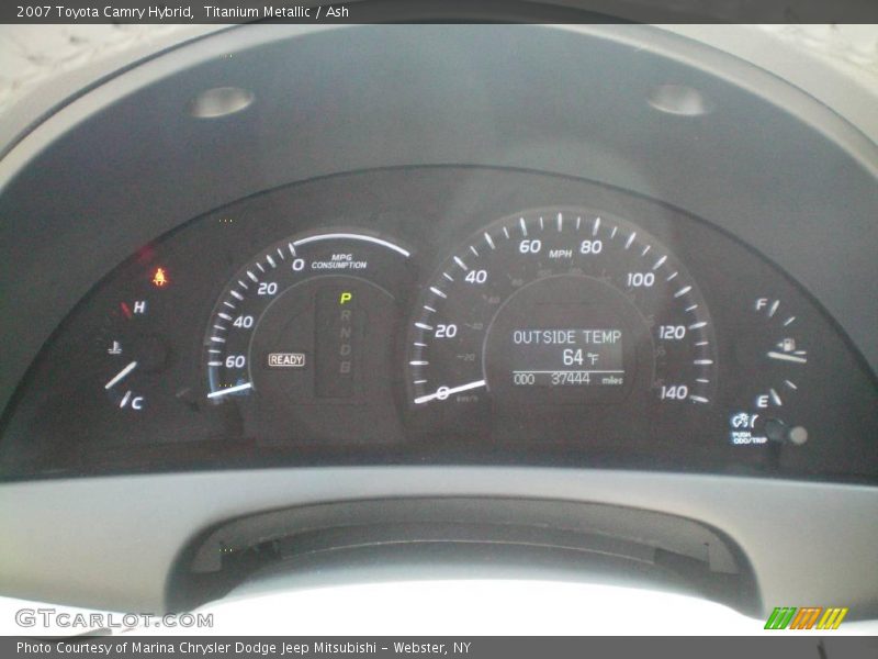 Titanium Metallic / Ash 2007 Toyota Camry Hybrid