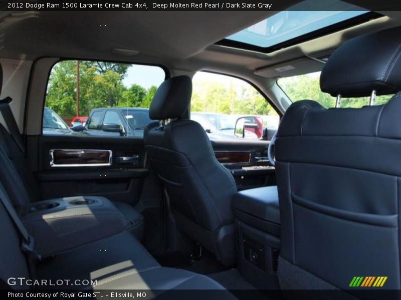 Deep Molten Red Pearl / Dark Slate Gray 2012 Dodge Ram 1500 Laramie Crew Cab 4x4