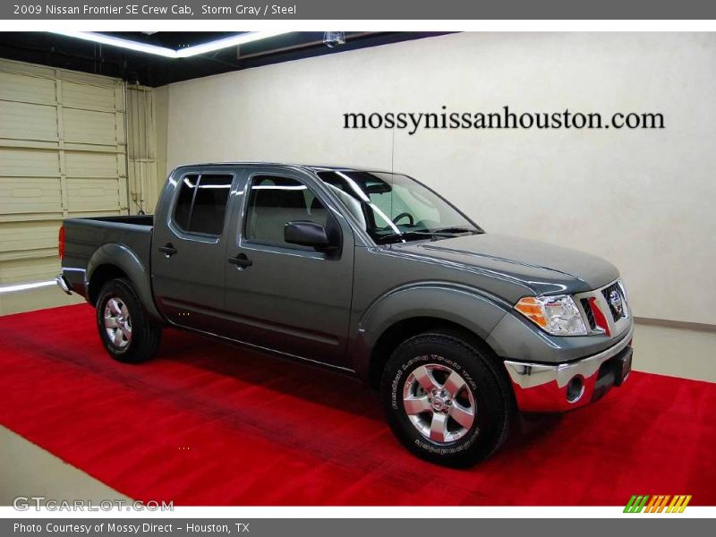 Storm Gray / Steel 2009 Nissan Frontier SE Crew Cab