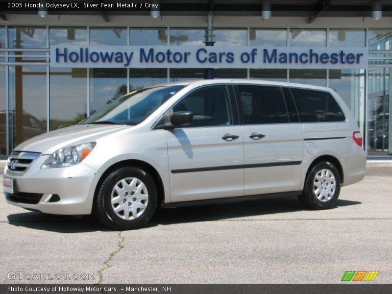 Silver Pearl Metallic / Gray 2005 Honda Odyssey LX