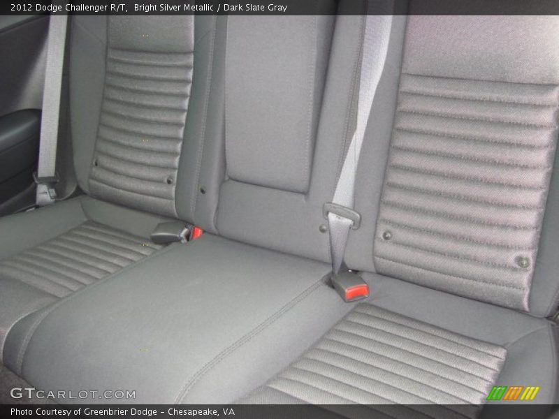 Bright Silver Metallic / Dark Slate Gray 2012 Dodge Challenger R/T