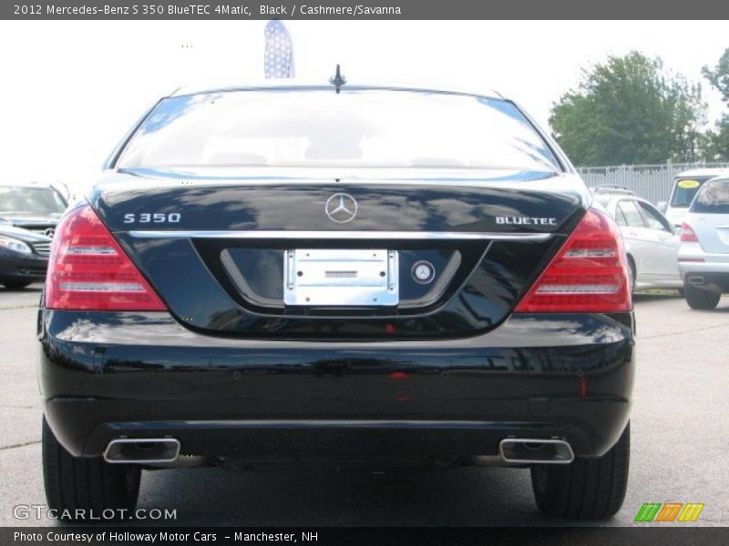 Black / Cashmere/Savanna 2012 Mercedes-Benz S 350 BlueTEC 4Matic