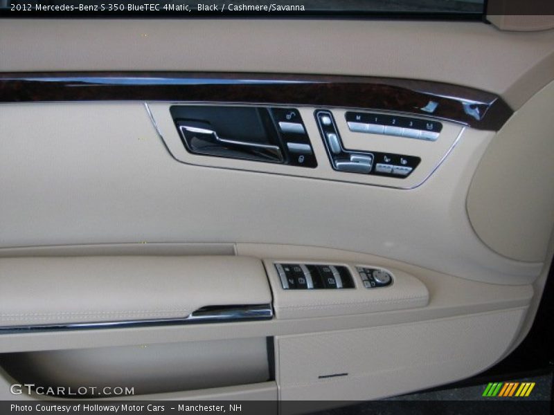 Black / Cashmere/Savanna 2012 Mercedes-Benz S 350 BlueTEC 4Matic