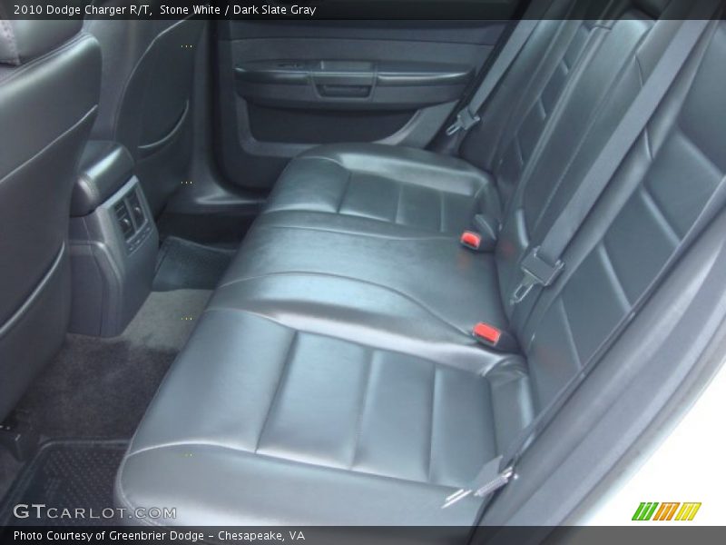 Stone White / Dark Slate Gray 2010 Dodge Charger R/T