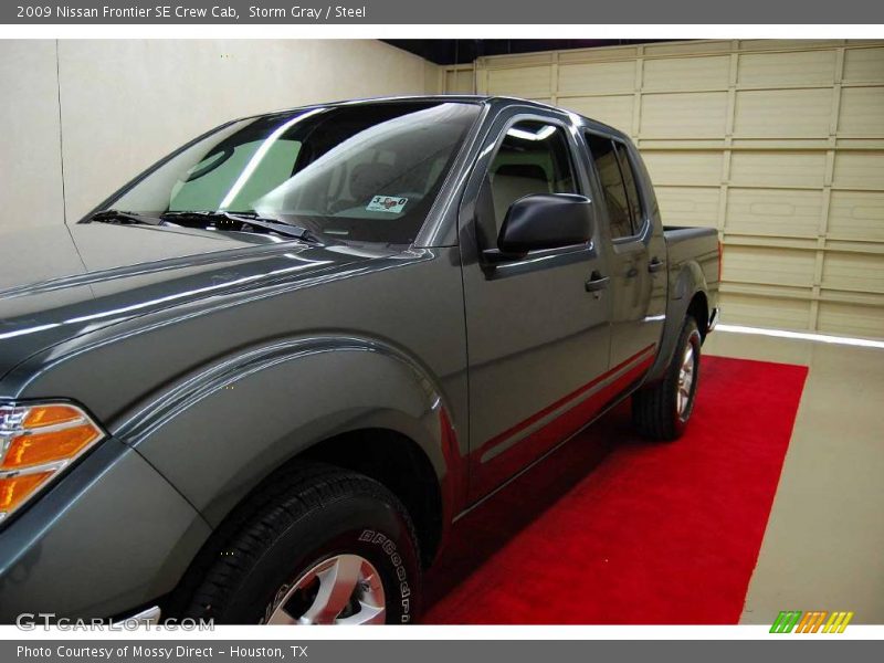Storm Gray / Steel 2009 Nissan Frontier SE Crew Cab