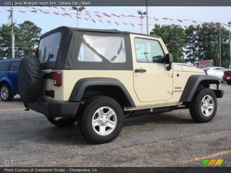  2011 Wrangler Sport 4x4 Sahara Tan