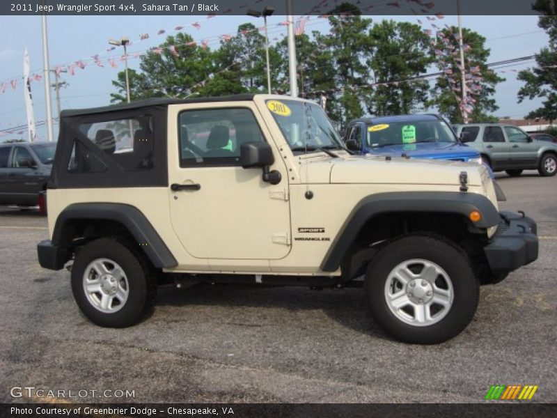  2011 Wrangler Sport 4x4 Sahara Tan