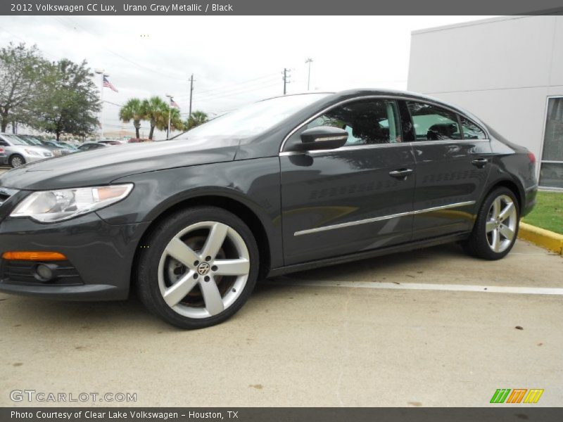 Urano Gray Metallic / Black 2012 Volkswagen CC Lux