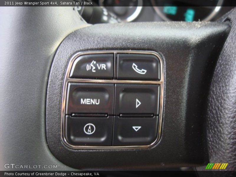 Sahara Tan / Black 2011 Jeep Wrangler Sport 4x4