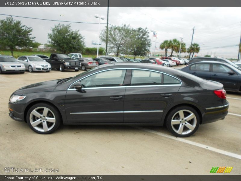 Urano Gray Metallic / Black 2012 Volkswagen CC Lux