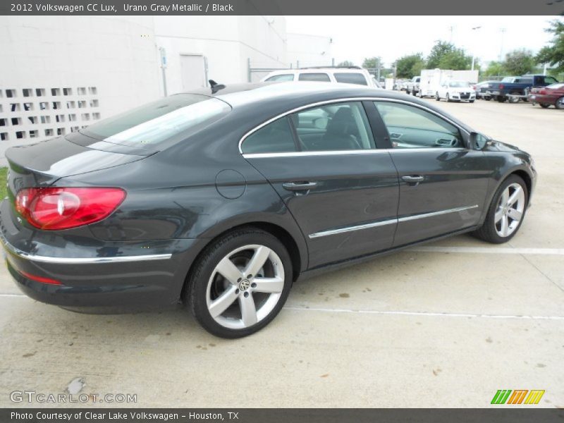 Urano Gray Metallic / Black 2012 Volkswagen CC Lux