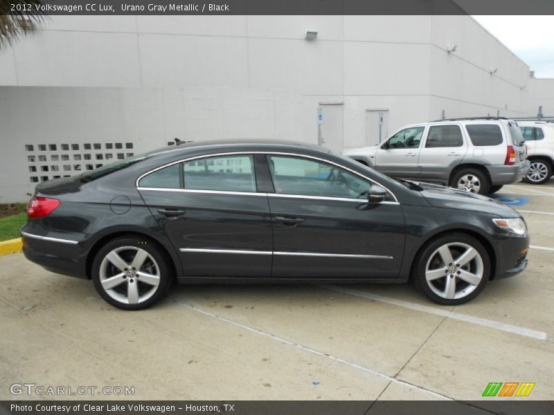 Urano Gray Metallic / Black 2012 Volkswagen CC Lux