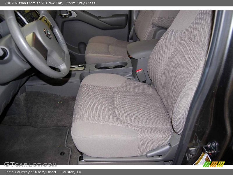 Storm Gray / Steel 2009 Nissan Frontier SE Crew Cab