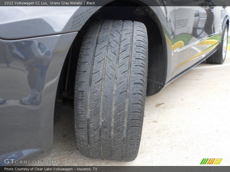 Urano Gray Metallic / Black 2012 Volkswagen CC Lux