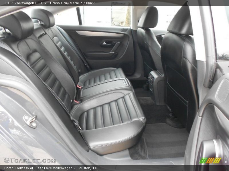 Rear Seat of 2012 CC Lux