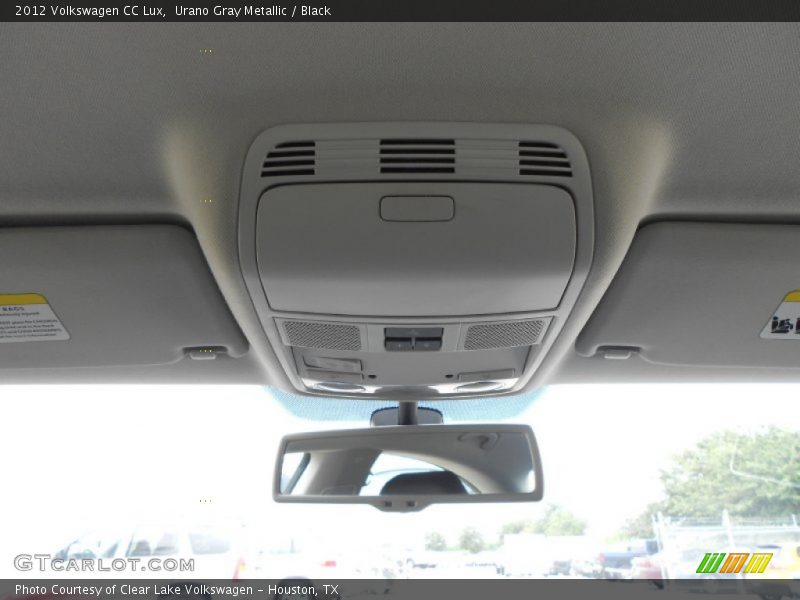 Urano Gray Metallic / Black 2012 Volkswagen CC Lux