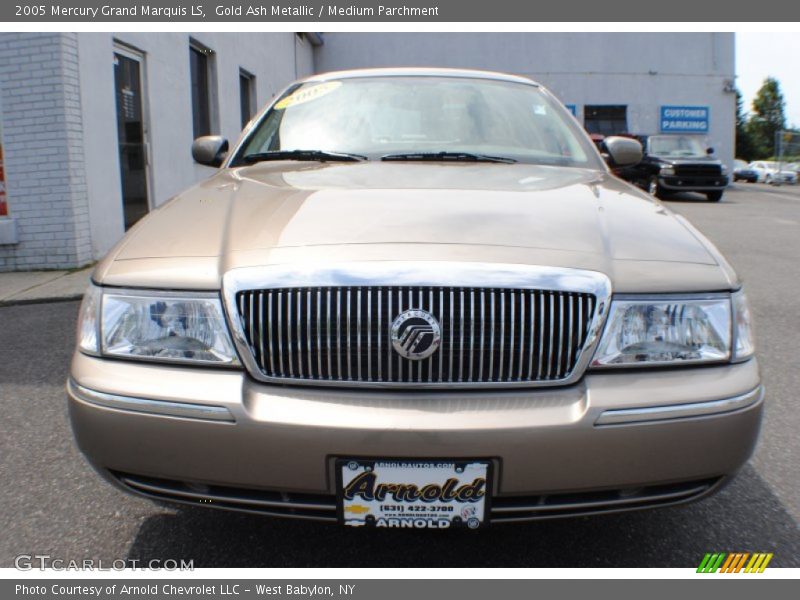 Gold Ash Metallic / Medium Parchment 2005 Mercury Grand Marquis LS