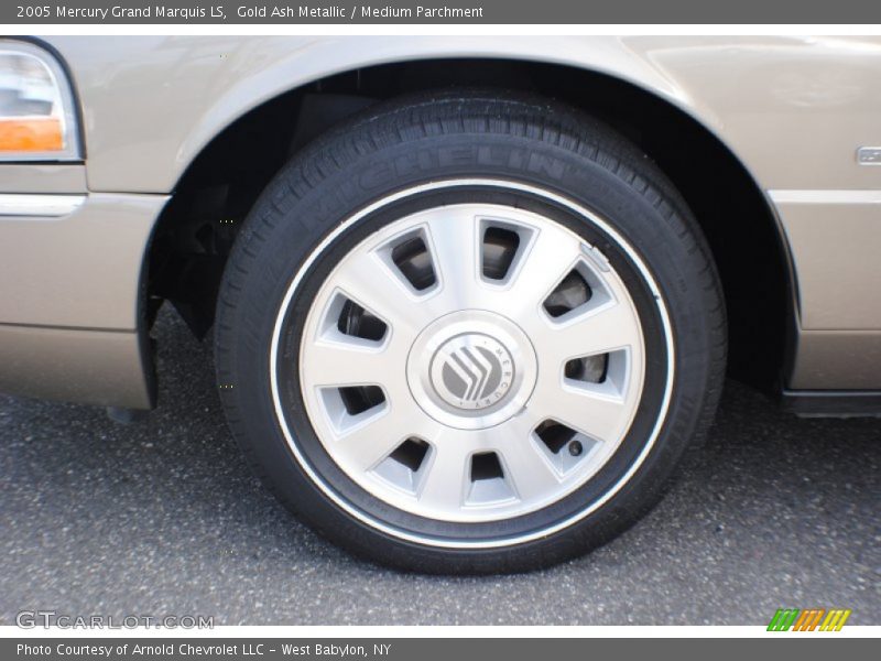 Gold Ash Metallic / Medium Parchment 2005 Mercury Grand Marquis LS