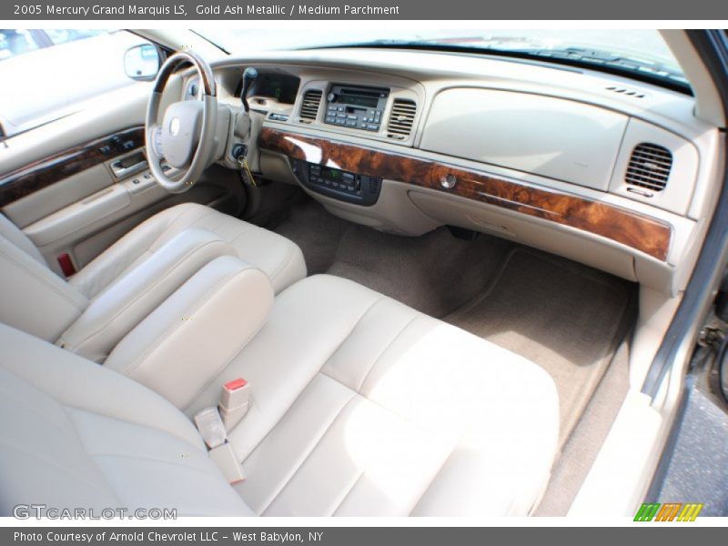 Gold Ash Metallic / Medium Parchment 2005 Mercury Grand Marquis LS