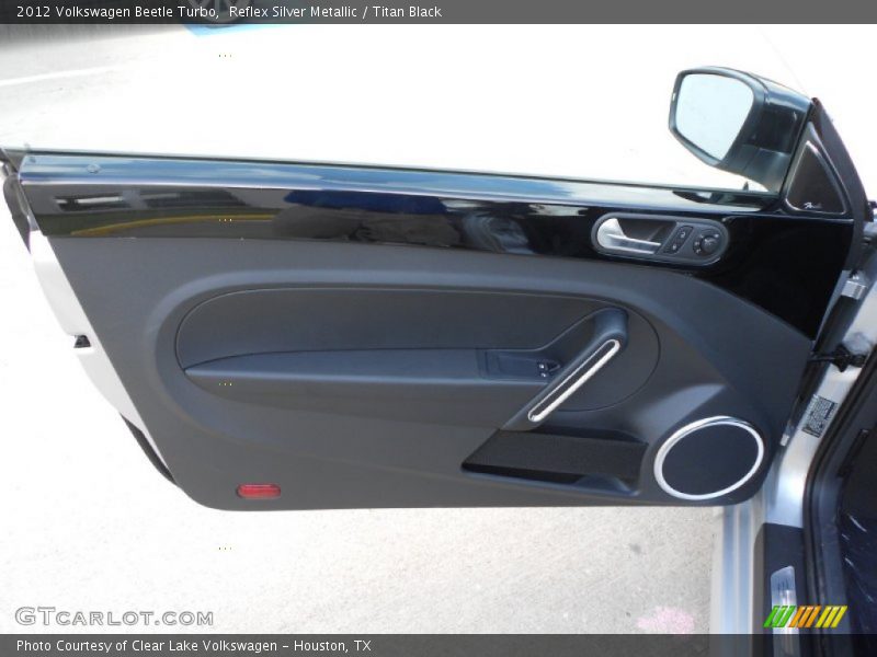 Reflex Silver Metallic / Titan Black 2012 Volkswagen Beetle Turbo