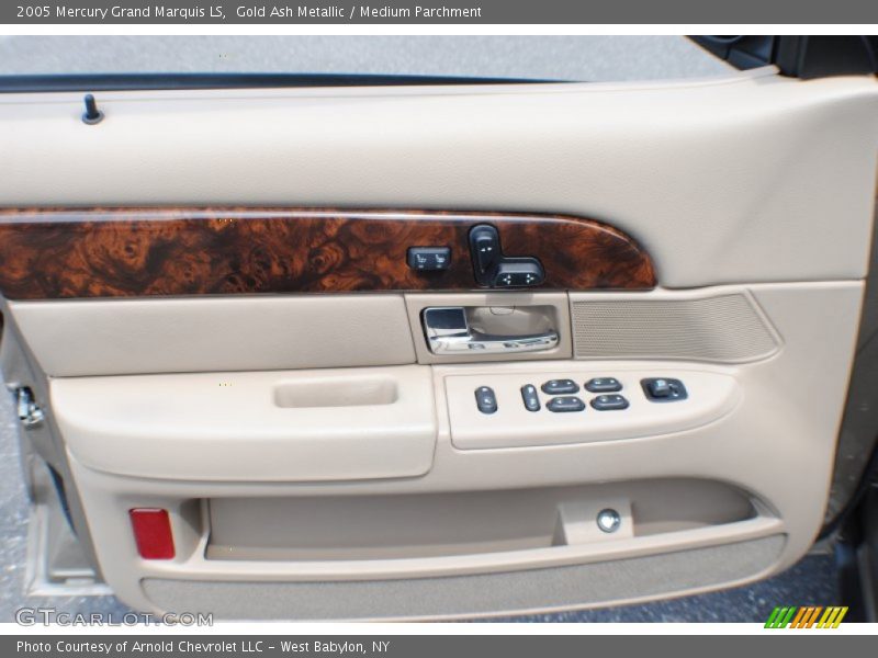 Gold Ash Metallic / Medium Parchment 2005 Mercury Grand Marquis LS