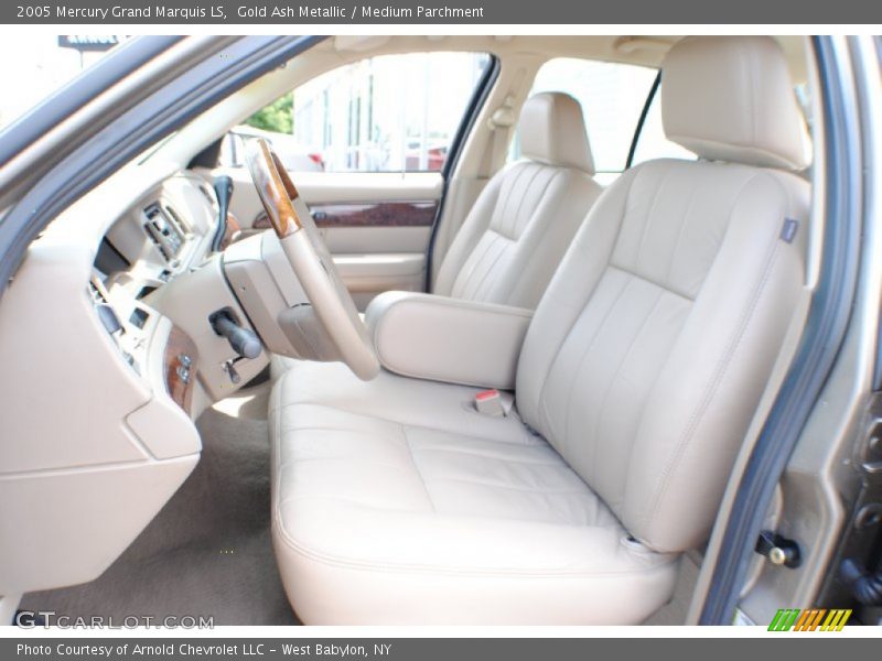 Gold Ash Metallic / Medium Parchment 2005 Mercury Grand Marquis LS