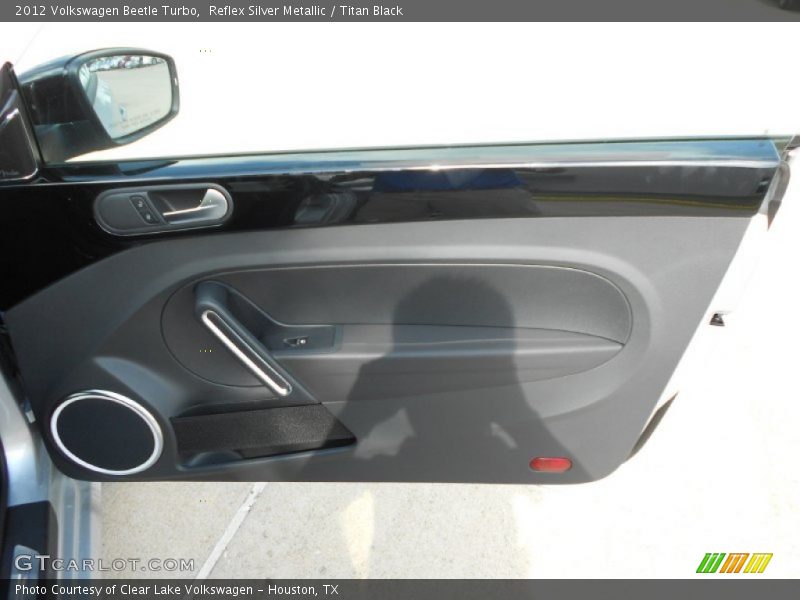 Reflex Silver Metallic / Titan Black 2012 Volkswagen Beetle Turbo
