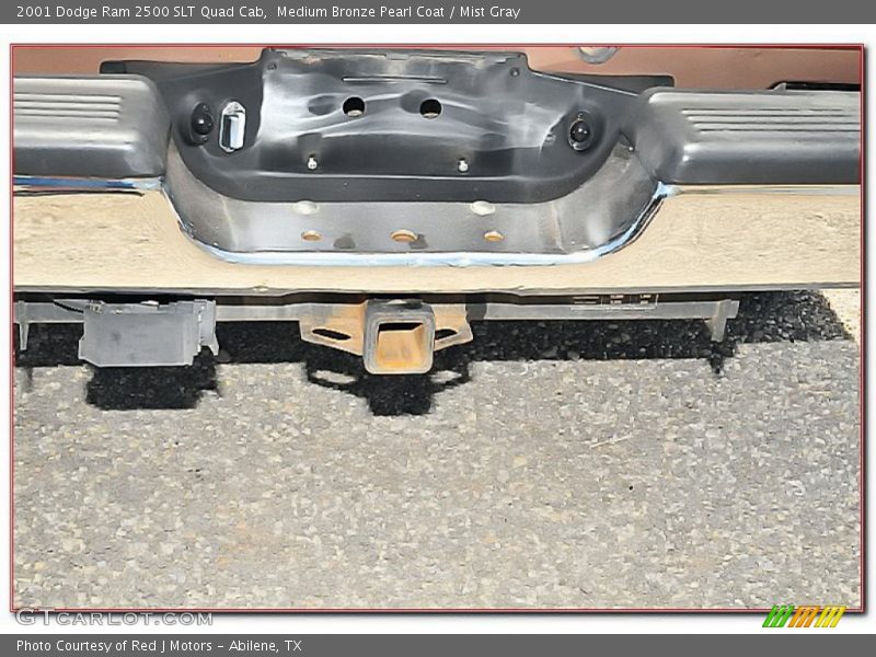 Medium Bronze Pearl Coat / Mist Gray 2001 Dodge Ram 2500 SLT Quad Cab