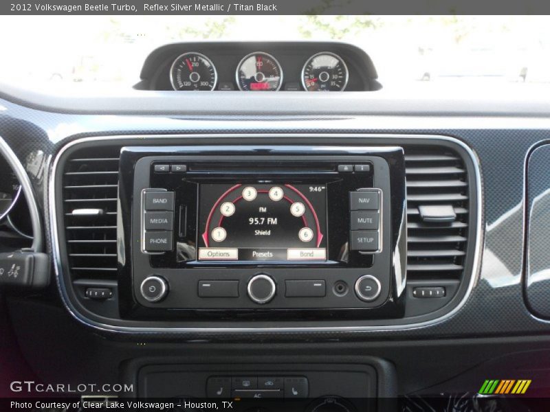 Reflex Silver Metallic / Titan Black 2012 Volkswagen Beetle Turbo
