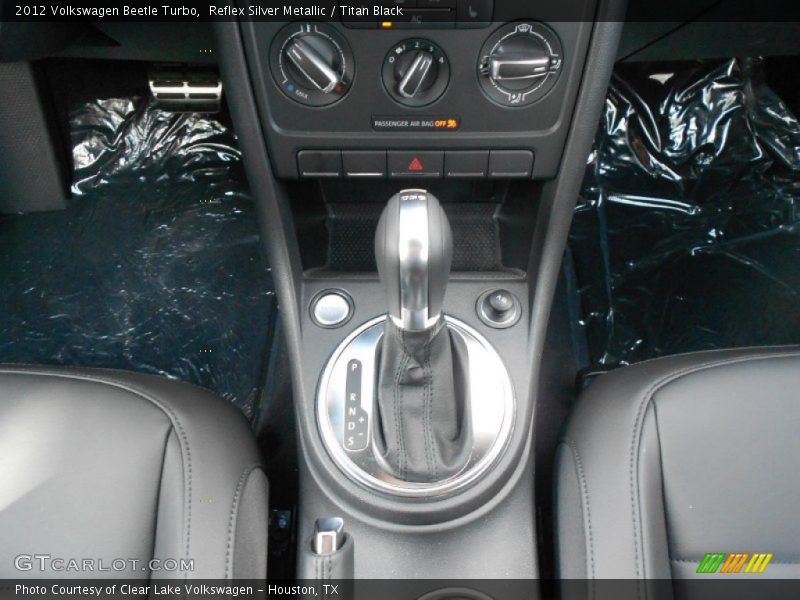 Reflex Silver Metallic / Titan Black 2012 Volkswagen Beetle Turbo