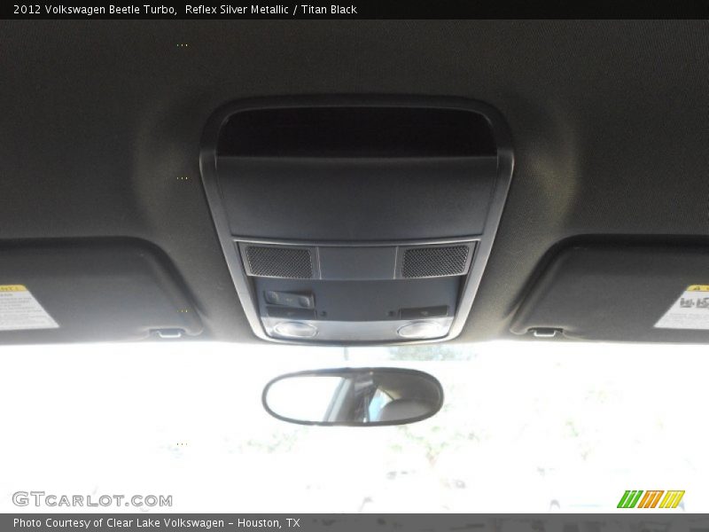 Reflex Silver Metallic / Titan Black 2012 Volkswagen Beetle Turbo