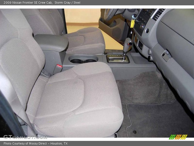 Storm Gray / Steel 2009 Nissan Frontier SE Crew Cab