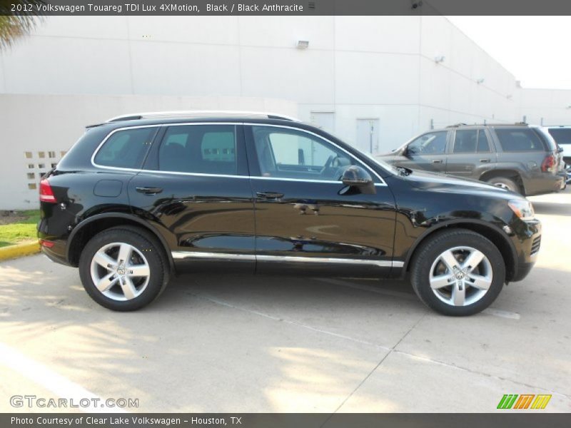 Black / Black Anthracite 2012 Volkswagen Touareg TDI Lux 4XMotion