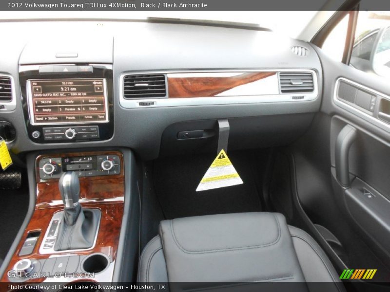 Black / Black Anthracite 2012 Volkswagen Touareg TDI Lux 4XMotion