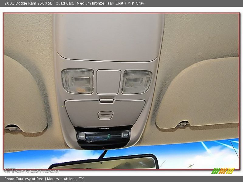 Medium Bronze Pearl Coat / Mist Gray 2001 Dodge Ram 2500 SLT Quad Cab