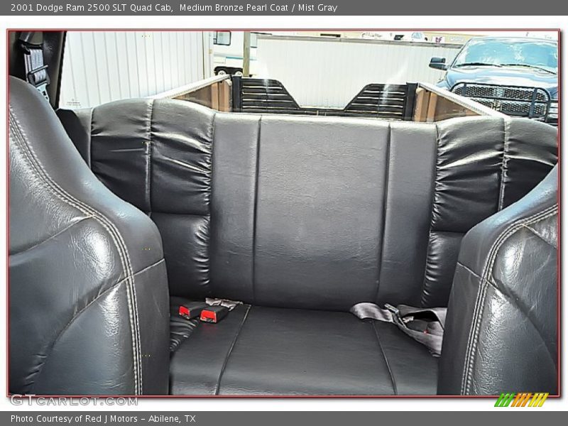 Medium Bronze Pearl Coat / Mist Gray 2001 Dodge Ram 2500 SLT Quad Cab